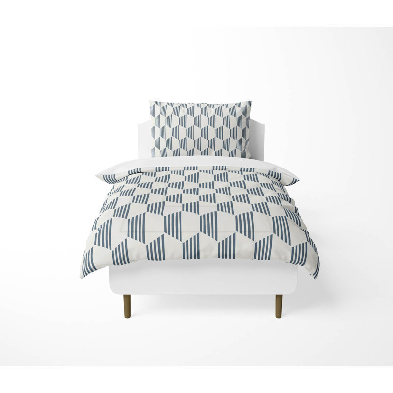 Hexaline Comforter Set, Blue