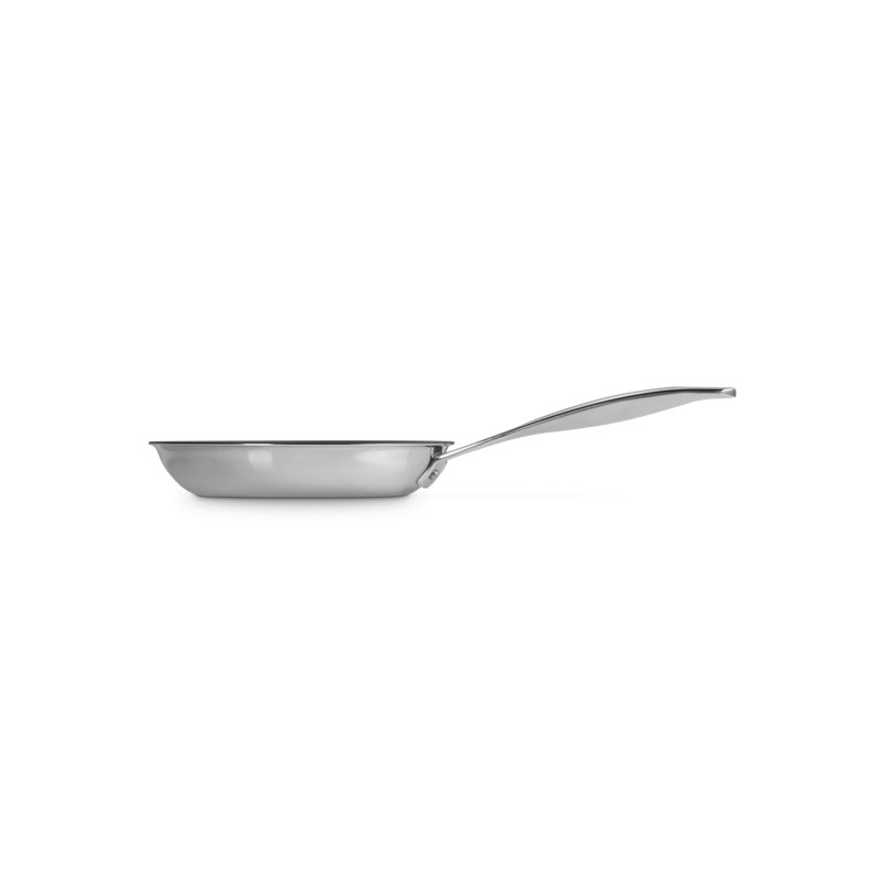 Le Creuset Stainless Steel Fry Pan, 8" Diameter