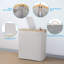 Fabric Laundry Hamper with Handles-1679410212