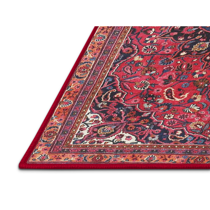 Clydine Oriental Indoor Rug, Rectangle 7' x 10'