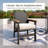 Outdoor Dining Armchair With Cushion