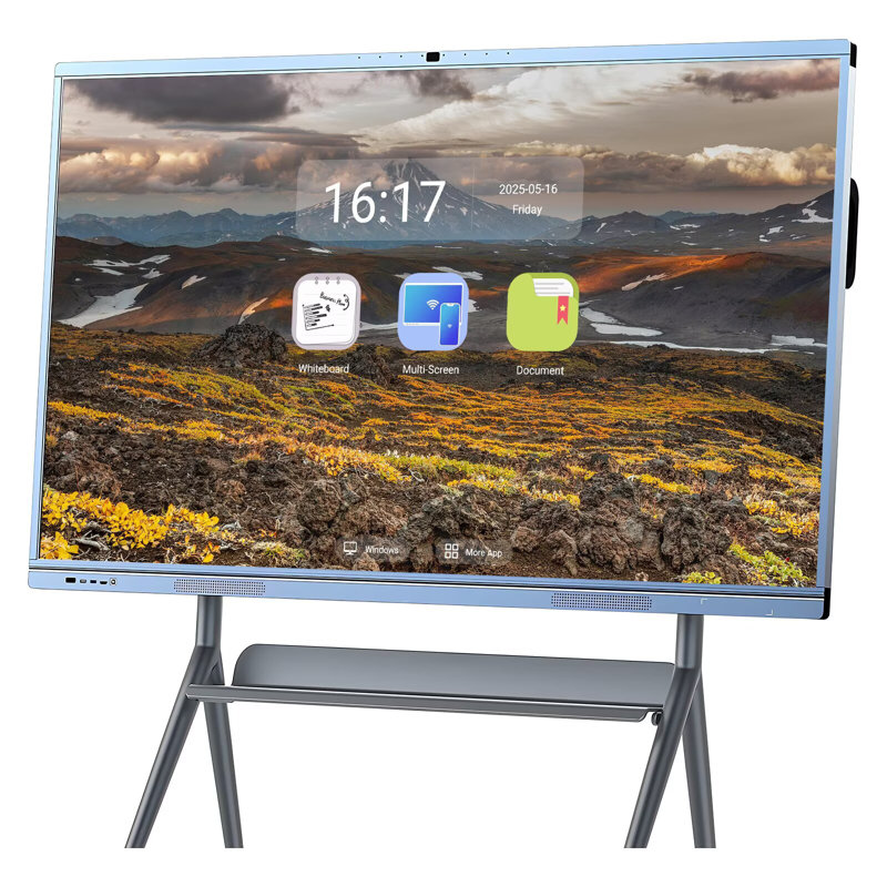 JYXCN All-in-One 65 "Smart Board, écran tactile numérique calendrier électronique 4K Smartboard affichage interactif pour la formation, les bureaux (y compris le support mural)