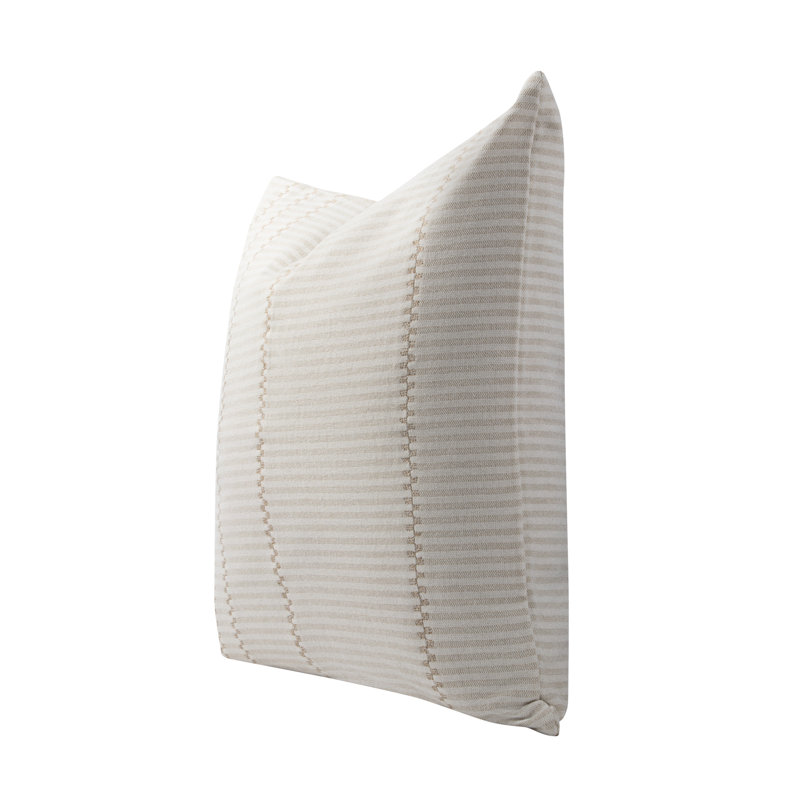 Housse de coussin carré en coton Paloma, 20 po x 20 po