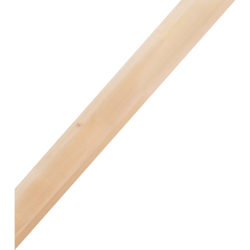 Attelle de genou traditionnelle, H 34 po x l 5,5 po x P 30 po, Cèdre rouge de l'Ouest (lisse)