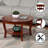 Carbin 30" Coffee Table with Shelf-1941186945