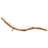 Audria 68.9" Long Teak Single Chaise with Cushions-947515797