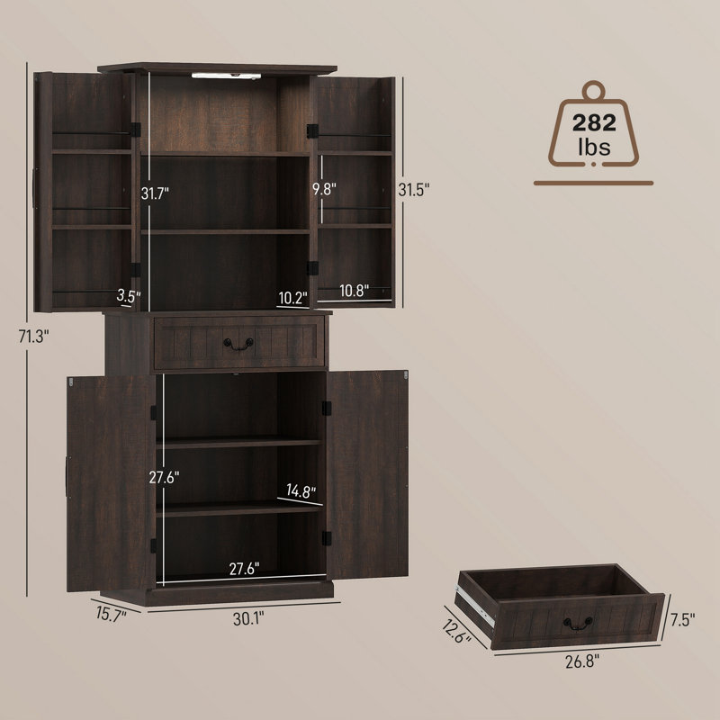 Armoire de rangement de style moderne