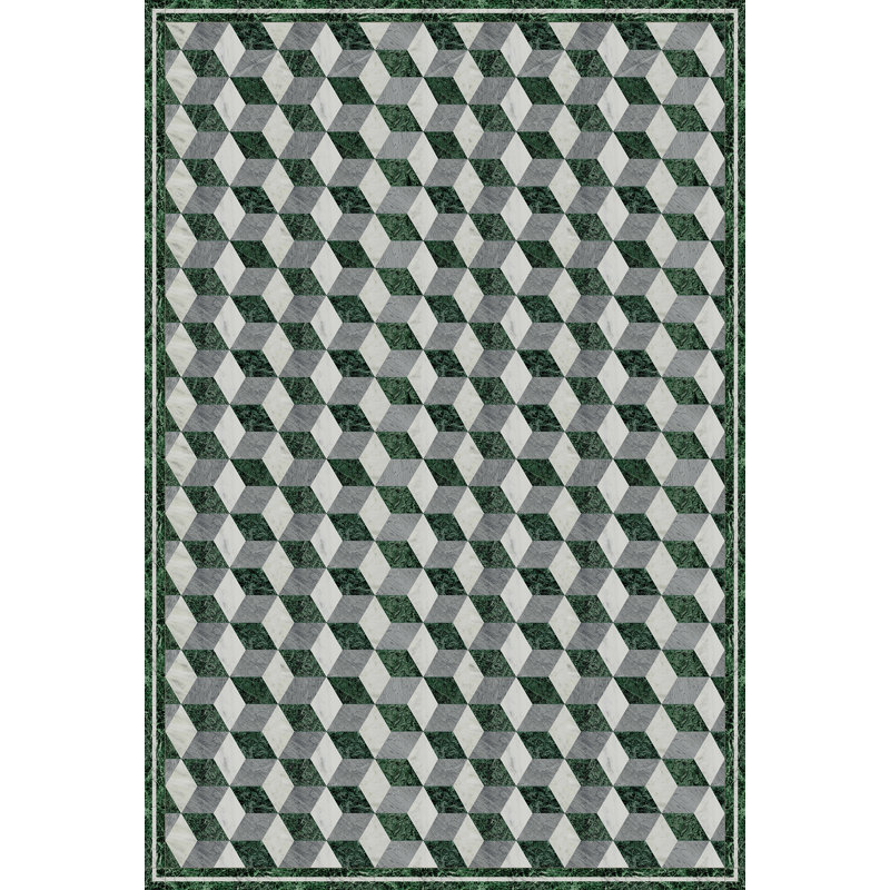 Abaigeal Geometric Area Rug, Rectangle 155 x 230cm