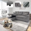 Canapé-lit modulaire en L 71 po avec lit escamotable, méridienne réversible avec rangement, pour le salon-1957229236