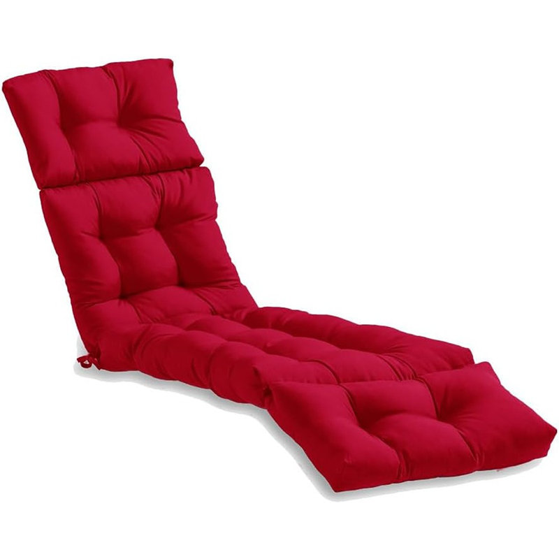 Coussin de chaise longue avec coussins de chaise longue