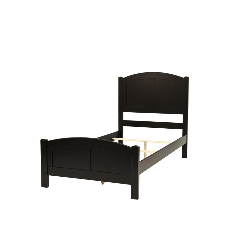 Baelynn Panel Bed, Black, Twin