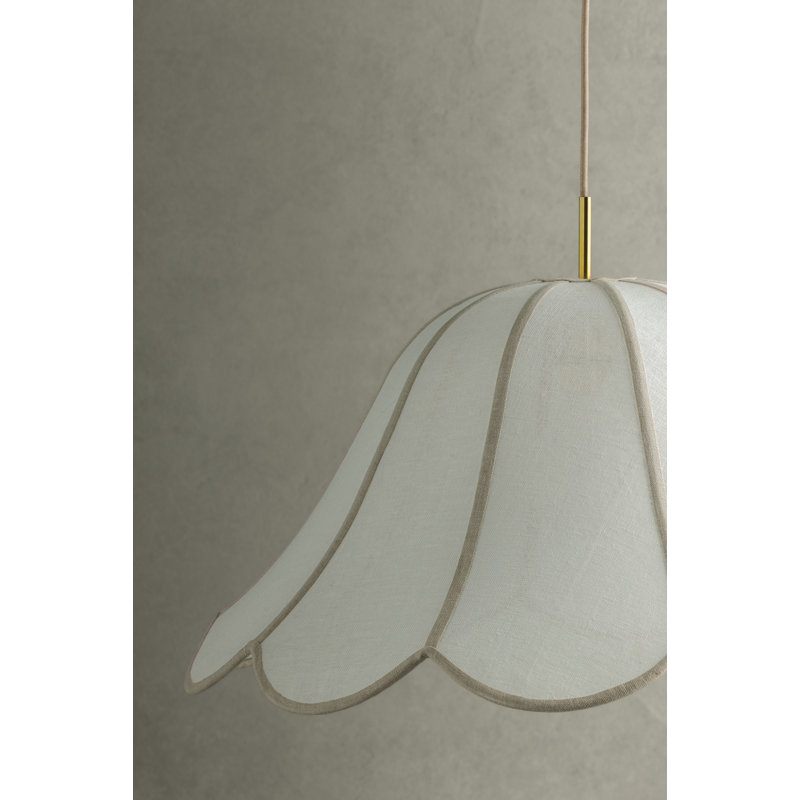 Luminaire suspendu 1 lumière Mitzi Dara en laiton vieilli, 25 W, H 130,5 po x l 30 po x P 30 po