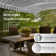 ALEKO Motorized Retractable Outdoor Awning with White Frame