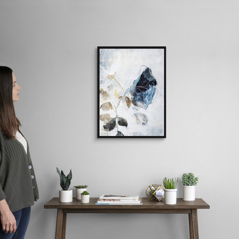 «Nowhere Land 2», reproduction d'art, H 26 po x l 20 po x P 1,75 po, Toile avec cadre noir