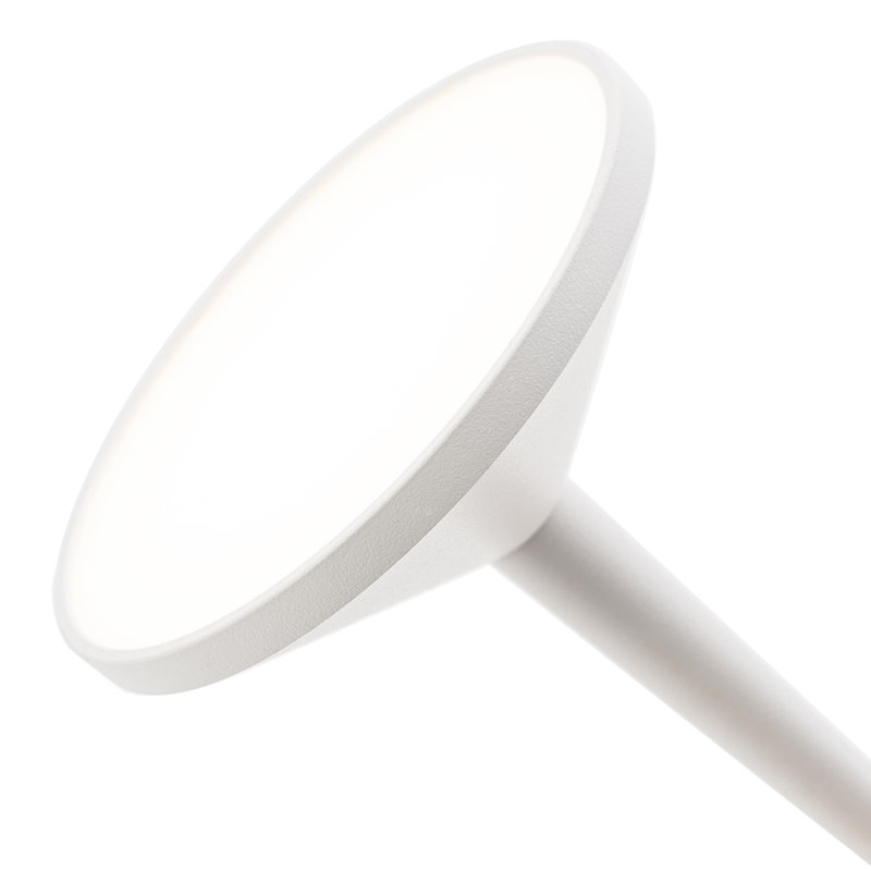  Luminaire suspendu conique 1 lumière DEL 1 lumière, Blanc