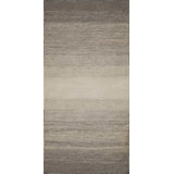 Textures Wool Striped Area Rug in Beige