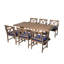 Ensemble repas 7 pièces Claremont