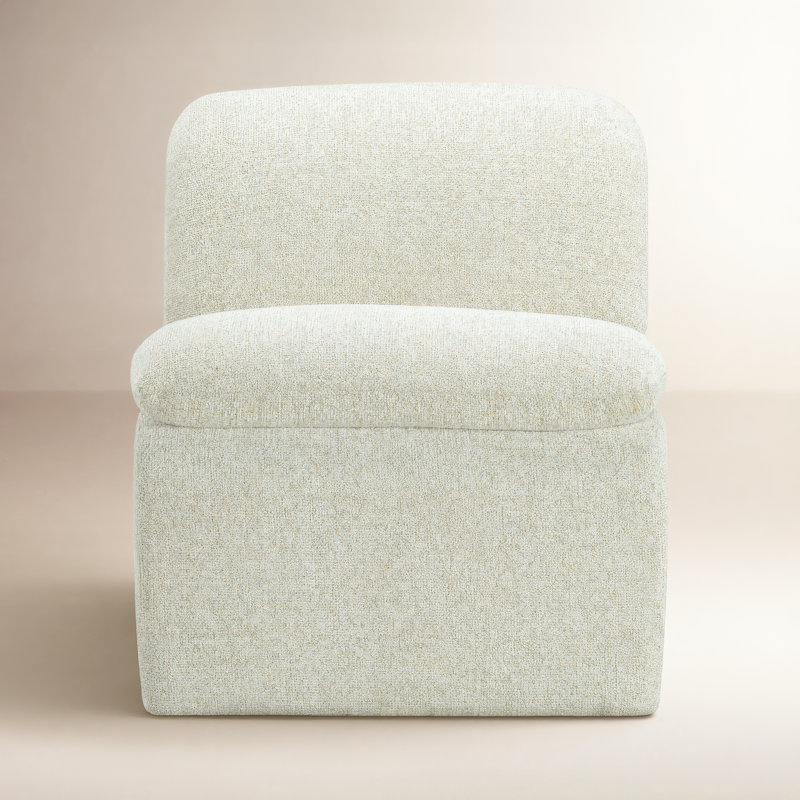 Piara 26.4'' Wide Armless, Taupe