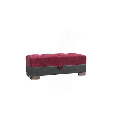 Collection Repose-pieds rembourré avec rangement (SEULEMENT OTTOMAN)