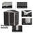 5.4X4.27 FT Outdoor Storage Shed With Hinge Door Metal Garden Sheds For Backyard, Patio,Lawn,Utility & Bike Storage
