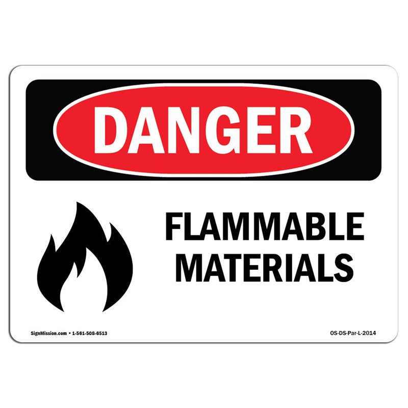 Panneau en aluminium matériaux inflammables 12 x 18, H 12 po x l 18 po x P 0,1 po