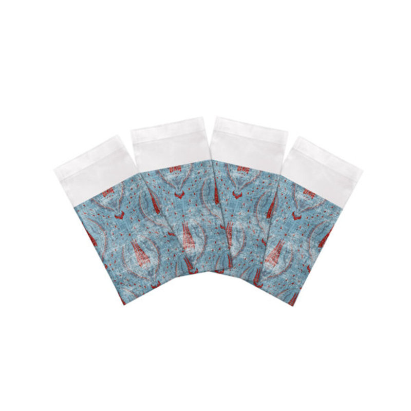 Serviettes de table Byzantine Jewel, Bleu