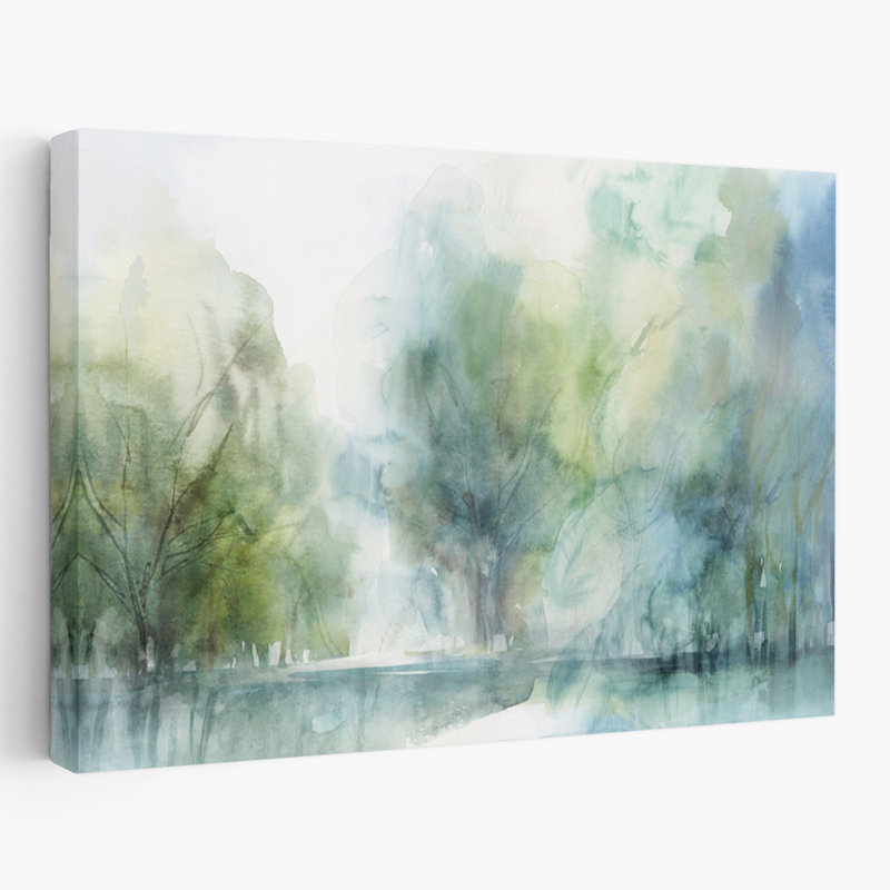 Arbres et art de la nature en silence, H 16 po x l 24 po