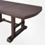 Ensemble de salle à manger extensible 6 pièces avec chaises et banc rembourrés Mack-2146688711