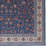 Emanuel Traditional Machine Woven Flatweave Navy and Ivory Area Rug with Non Skid Backing -1222828284