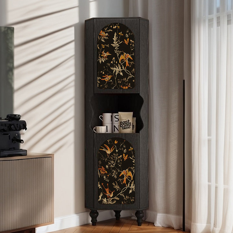 Multi-functional multi-purpose high bookcase, Black