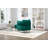 Misheel Velvet Barrel Chair with Ottoman-613010303