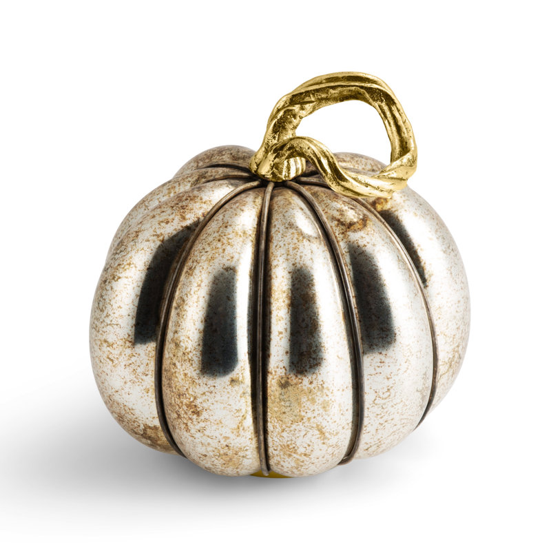 Seasonal 10.75" Pumpkin Sculpture
