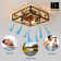 19.7 in. Ceiling Fan with Light Kit