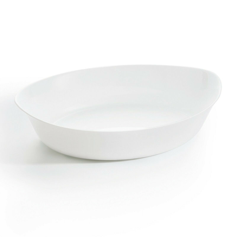Luminarc Glass Platter, 7.4cm H x 21cm W x 33cm D