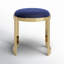 Tabouret de coiffeuse en métal Nouri - table basse avec repose-pieds Orion-891611376-891611405