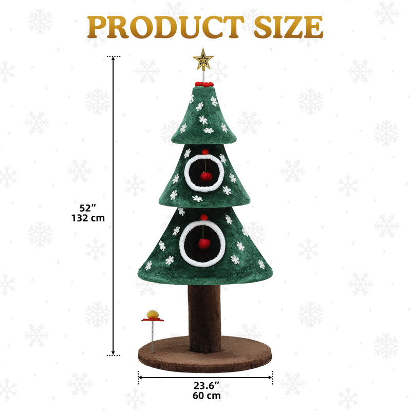 52‘’Christmas Cat Tree