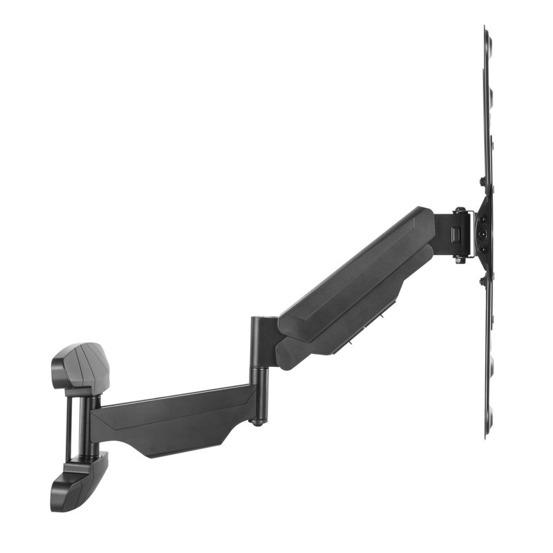 Atlantic Black Steel Full-Motion Spring Arm TV Wall Mount