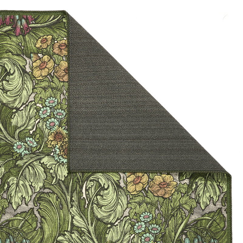 Geometric Digitally Printed 100% Polyester Area Rug, Rectangle 152 x 230 cm