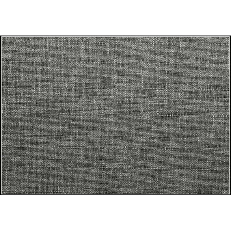 Chaise berçante 1 pièce Modern Home Furniture avec revêtement en tissu gris, finition noyer foncé et assise et dossier rembourrés confortables