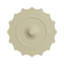 Endurathane Julianna Ceiling Medallion, 35 3/8"OD x 2 1/4"ID x 1 7/8"P, Factory Primed