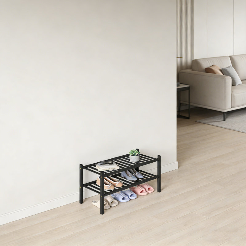 Range-chaussures en bambou