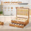 Fine Silverware Box , 2-layer Wooden Silverware Chest With Drawer-110426993
