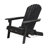 BELLWOOD Outdoor Adirondack Chair - Stylish Wooden Design With Armrest Cup Holders