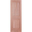 Porte standard à panneaux en bois brut