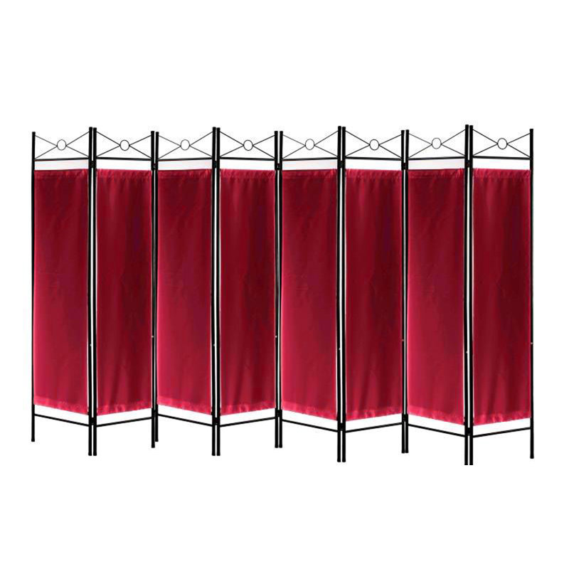 Cloison pliante Rhiann, 8, Rouge