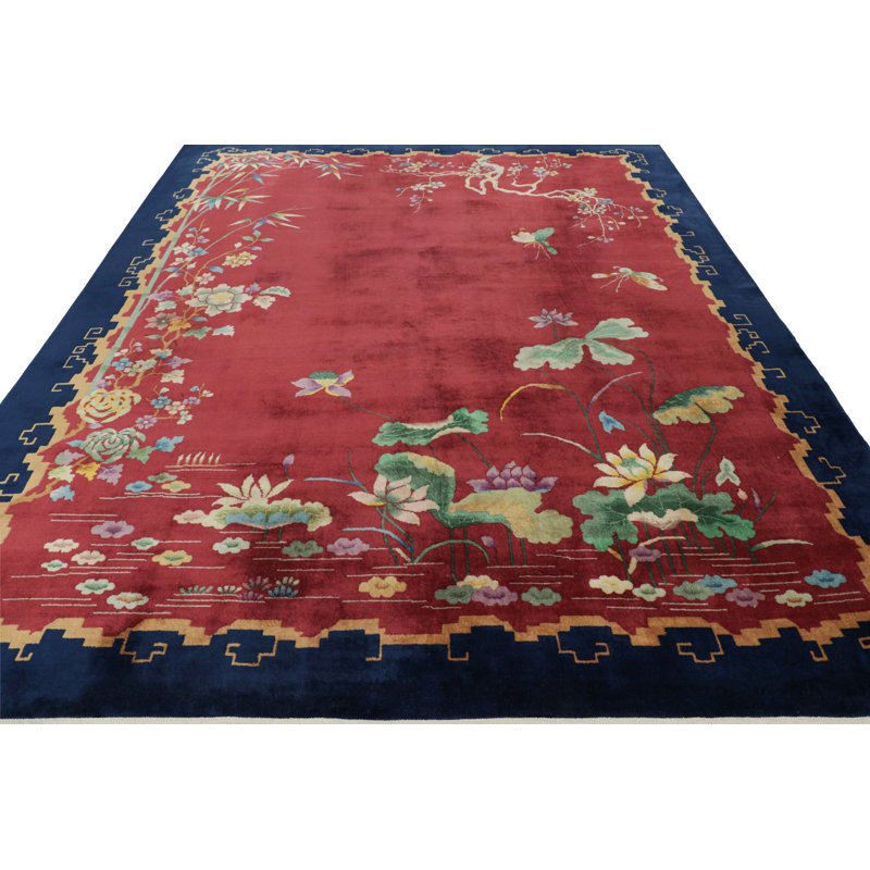 One-of-a-Kind 8’10x11’4 Hand Knotted Area Rug