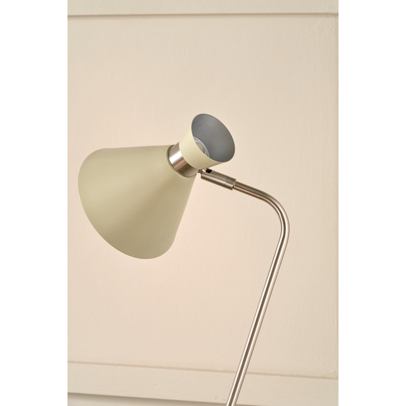Benedict Task Floor Lamp, Green, Green