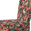 Chaise d'appoint vintage rouge et beige Ikat Legacy