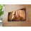 Elegant Decorative Canvas Wall Clock (3 Pieces), 33.5 x 17.7 inches | 100% Suede Canvas with 100% Wooden Frame (Thickness: 1.2 inches) | Stylish Home Décor for Living Room and Office, Unique Design & Timekeeping