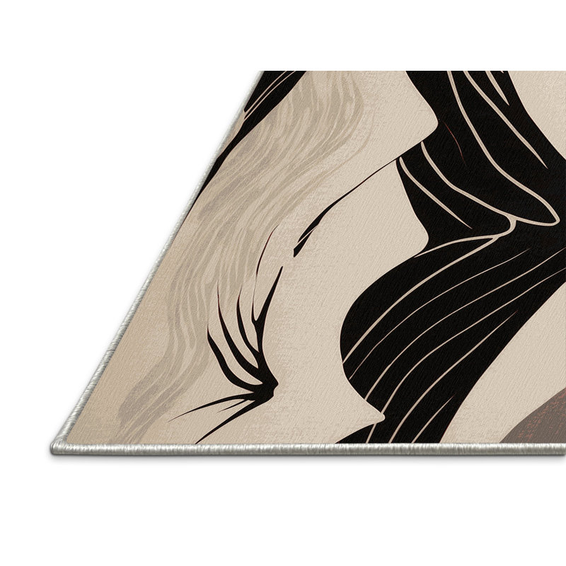 Twilight Blossom Rug, Square 7'